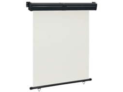 Vidaxl Toldo Lateral Para Varanda 145x250 Cm Cor Creme