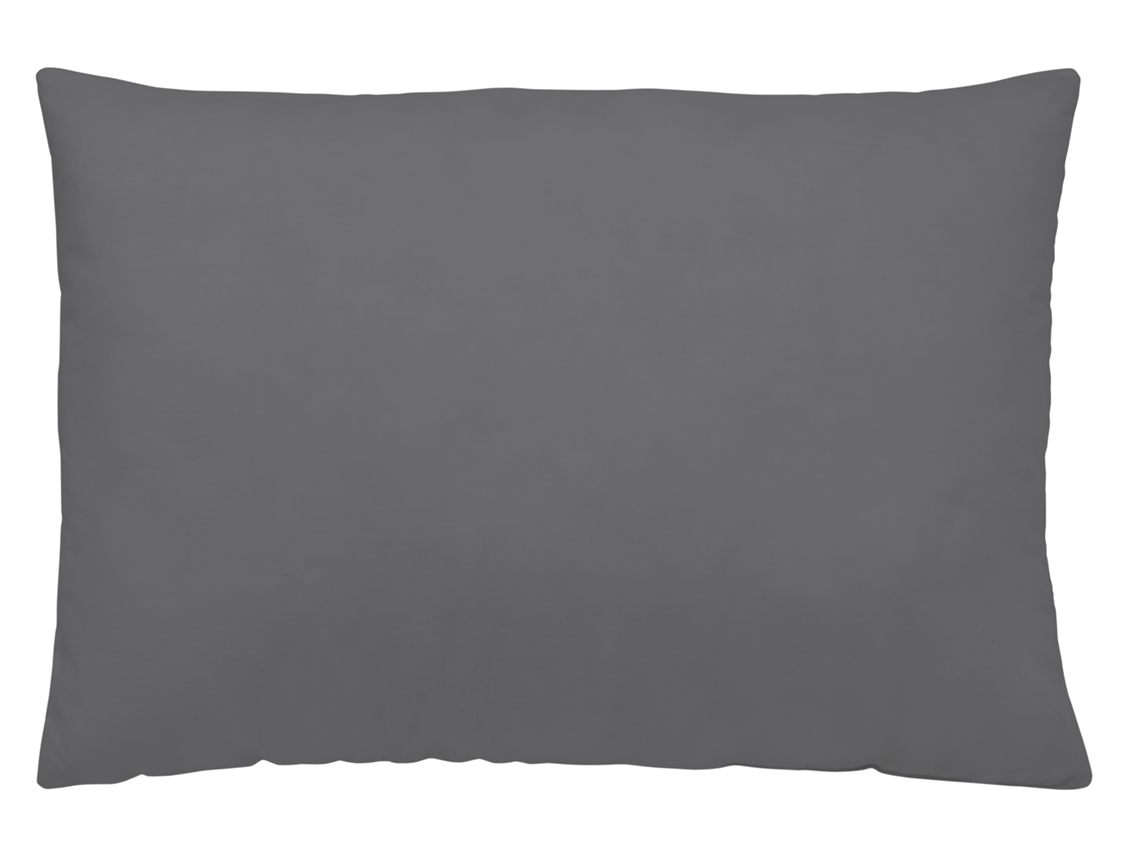 Fronha NATURALS Lisa Extra Feito Algodão Cinzento (45x110)