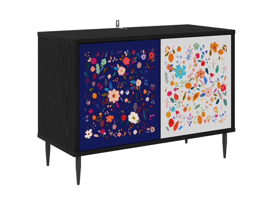 Vidaxl Gabinete Para Tv Mainz 69 X 33 X 50,5 Cm Carvalho Preto