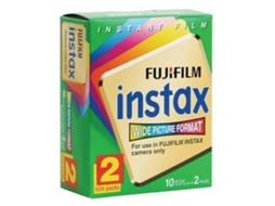Cargas FUJIFILM Instax Wide 2X10 — 2 Packs de 10 unidades