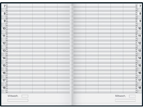 Calendário Livro RIDO IDÉ Ultraplan Perpétuo Preto