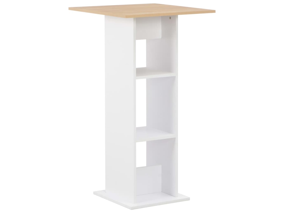 Bar Table, Bar Tables Vidaxl Branco Madeira Processada (n/a)