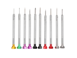 Conjunto de Parafusos de Aço Multifuncional para Reparo de Relógio Telefone Notebook 10 Modelos