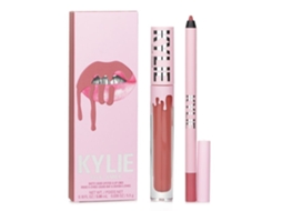 Kit Batom Matte Líquido 3ml Lápis Labial 1,1g 301 Angel 2 unidades Kylie Cosmetics