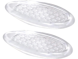 Calcanhar Elevado, Almofadas De Gel Transparentes Para Proteção Da Planta Do Pé, Use Com Chinelos Para Maior Conforto