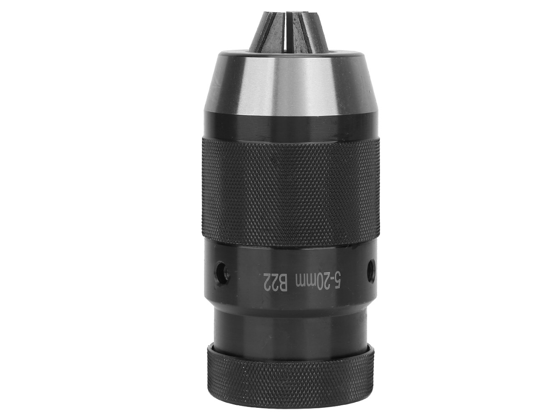 Mandril De Furadeira Sem Chave Autoapertável Aço Carbono (pesado B22 5~20mm)