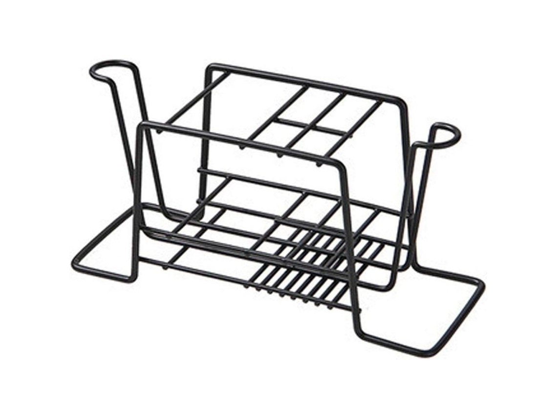 Portacepillos De Succión De Hierro Forjado Para Pared Con Taza Incluida Color Negro