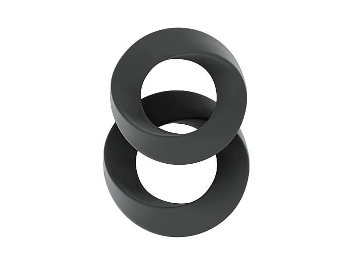 SONO N 24 Conjunto Anillos Pene Silicone Grey