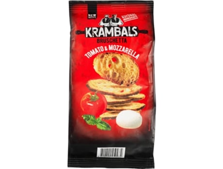 Bruschetta De Tomate E Mozarella Krambals