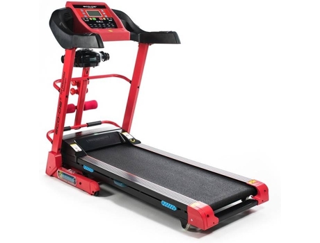 Passadeira de Corrida  Fit Perform Profissional (157 x 56 x 137 cm - Preto, Vermelho)