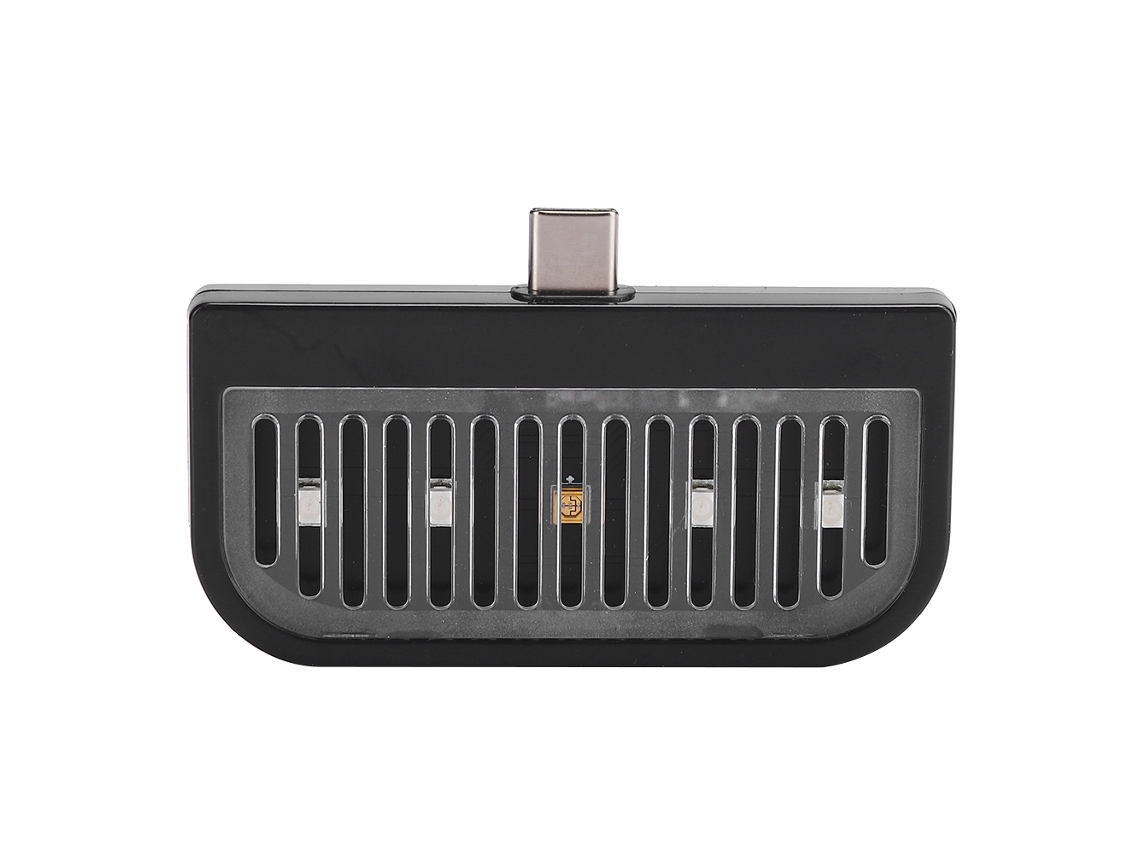 Aetheria luz Ultravioleta Portátil de Limpeza Uv com Interface Type c Compacta Leve Abs Preto
