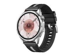 Bracelete para Huawei Watch Gt 6 Silicone e Nylon Trançado Preta XIAOMOYU (46mm)