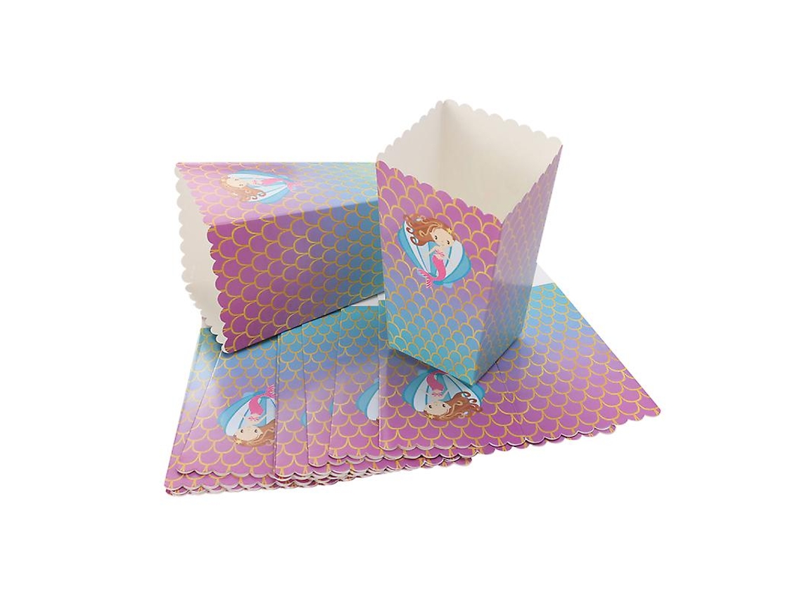 12 Unidades De Pipoca De Papelão Allinless