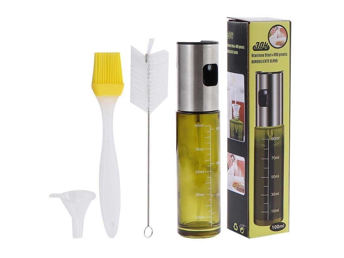 Difusor De Óleos Essenciais - Difusor De Cozinha - Aço Inoxidável - 100 Ml, Dispensador Anti-gotejamento (verde)