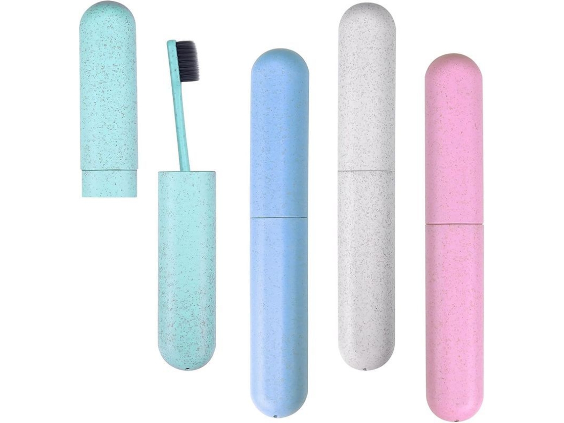 2026 4 Fundas de Cepillo de Dientes para Viaje, Portátiles Y Transpirables, Ideales para Camping, Hogar Y Viajes de Negocio