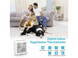 Sensor Inteligente De Temperatura E Umidade Com Wi-fi, Monitoramento Multifuncional E Alertas.