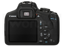 Kit Máquina Fotográfica CANON EOS 2000D + 18-55 mm f/3.5-5.6 DC (APS-C)