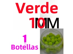 (verde 10mm) Um Frasco De Isca Para Carpa, 4 Sabores, Inclui Bóia, Isca Artificial Para Carpa.