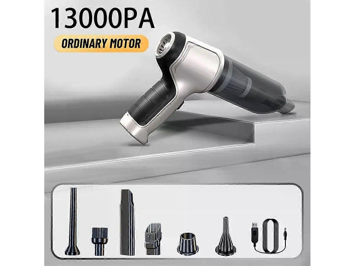 Aspirador De Pó Portátil Sem Fio 3 Em 1 Para Carro 95000pa 120w Mini Aspirador De Pó Para Uso Duplo Em Casa E Carro Aquaforge