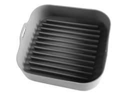 2026 taça de Silicone para Air Fryer 8x8 Polegadas, Cesta Antiaderente, Acessório para Forno, Fácil Limpeza, Resistente Ao Calor
