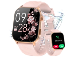 Smartwatch Lc211 (2,01" - Gps - Chamadas - À Prova De Água 10m - Rosa)