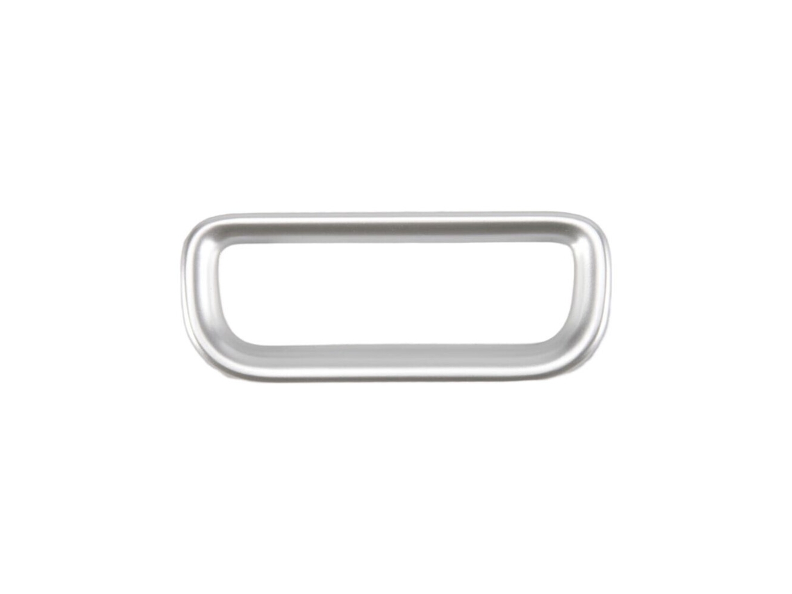 Moldura Decorativa para Botão do Pisca alerta em Prata, para Vezel Hr v Hrv 2020 2022 (luz de Emergência)