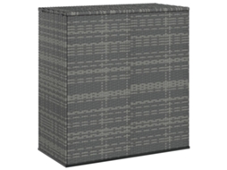 Cushion Box, Cushion Boxes Vidaxl Cinzeto Rattan / Vime (100 X 49 X 103.5 Cm)