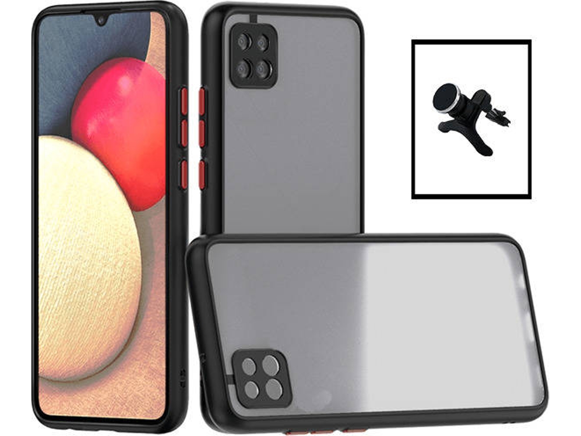 Kit Capa + Suporte Samsung Galaxy M12 PHONECARE Anti Choque