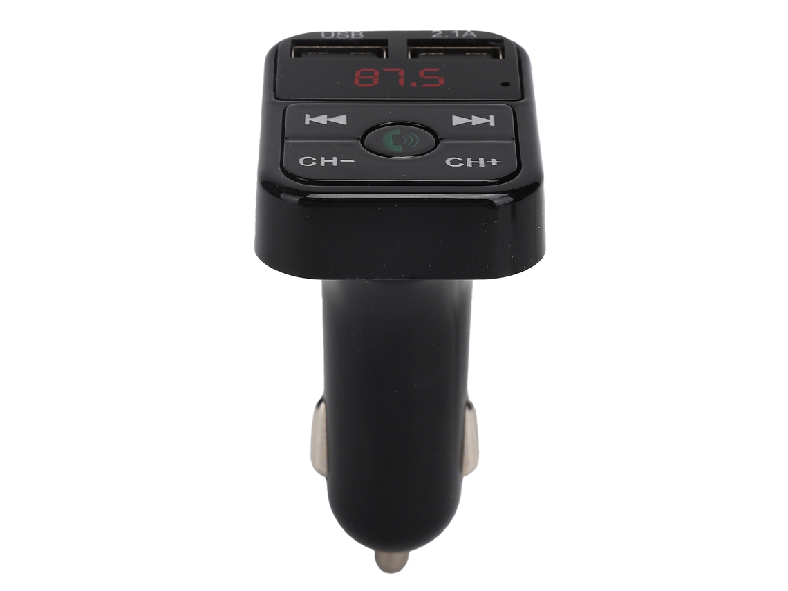 Aetheria transmissor Fm Bluetooth 5.0 Carro Mp3 Player Carregador Rápido Redução de Ruído Modulador Led
