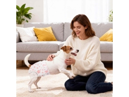Vidaxl Fralda Descartável Para Cadela 30 Unid. Branco S