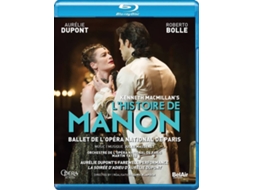 Blu-ray Video Dupont/Yates/L'Opera National de Paris - L'Histoire de Manon (1CD)