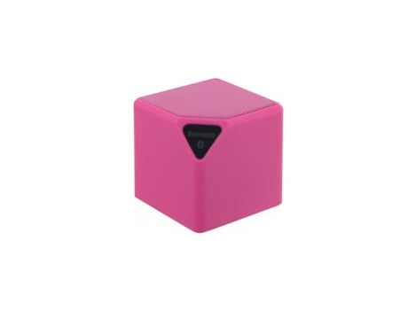 Coluna Portátil HIGH-TECH & BIEN-ETRE (Bluetooth - Rosa)