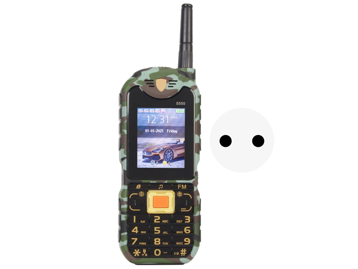 Aetheria telefone Celular 2g Desbloqueado para Idosos com Botões Grandes Tela 2.2 Polegadas Bateria 4800mah