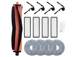 Kit Acessórios Para Varredora Yuysan Compatível Com Xiaomi S40 Pro, 14 Peças
