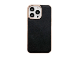 Lurelia Capa Iphone 14 Pro Max Couro Tpu Galvanoplastia