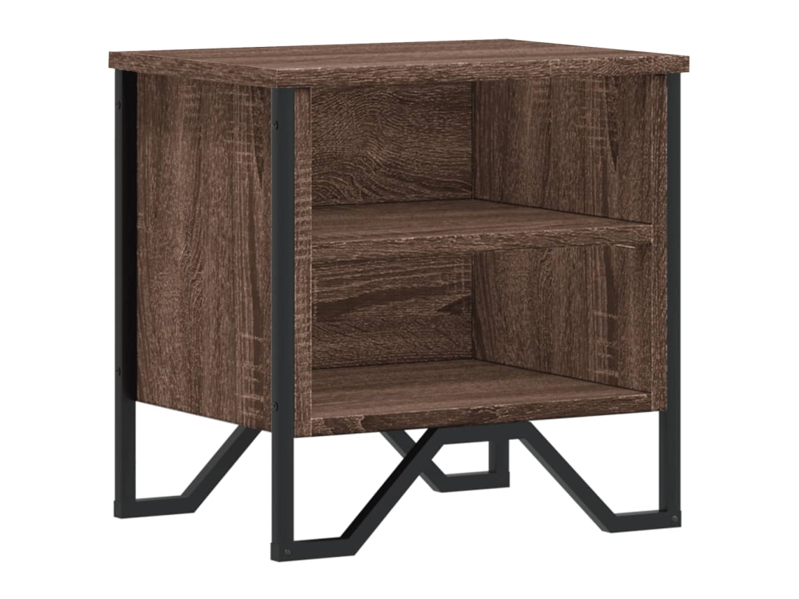 Carvalho Castanho Mesa Principal MAISON EXCLUSIVE 40x30x40 cm