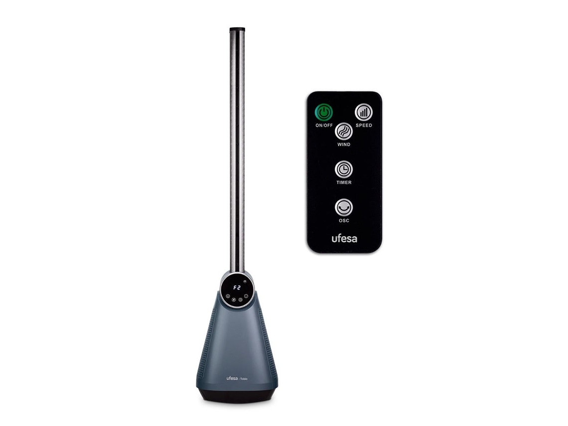 Ventoinha em Pé UFESA Sem Pás TK50 (50 W - Preto)