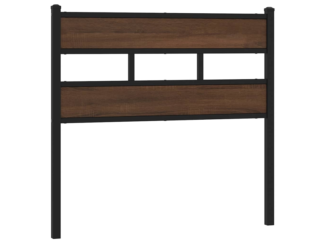 Headboard, Headboards Vidaxl Marrom Aço (100 Cm)