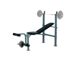 Banco de pesas ajustável, multifuncional, carga 200kg, 165x68x114cm BTFORUS