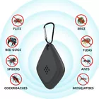 Repelente De Mosquitos Portátil Ultrassônico Usb Para Ambientes Externos Zeuxo