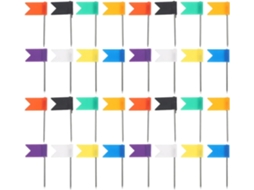 Tachinhas De Plástico Coloridas Reutilizáveis, Ideais Para Projetos