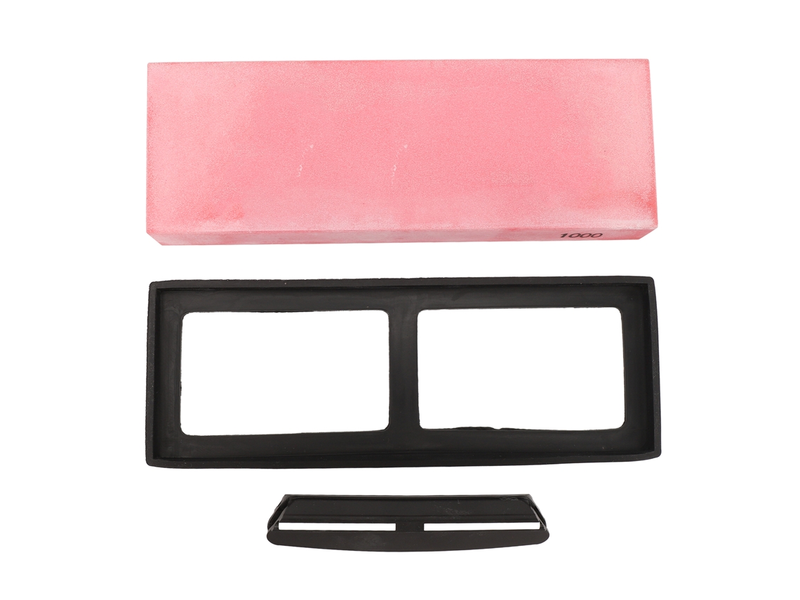 Pedra de afiar 1000 grit com base antiderrapante para Cozinha prática e duradoura | S/MARCA
