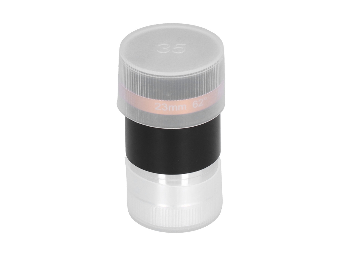 Ocular Ângulo Largo 62° Ocular Aspérico Hd Totalmente Revestido Para Telescópio Astronômico 1.25 Polegadas 23mm