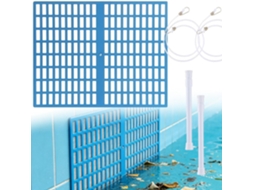 Filtro Malha Skimmer GOKOCO, inox, removível, proteção, externo, piscinas