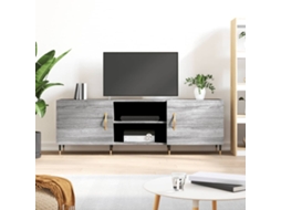 Vidaxl Móvel de Tv 150x30x50 Cm Derivados de Madeira Cinzento Sonoma