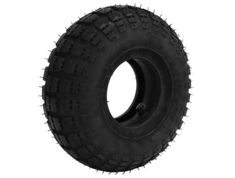 Pneu de Borracha CUQUE 4.10-3.50-4 Pneu Externo Interno de Borracha Grossa com Acessório de Scooter Elétrico