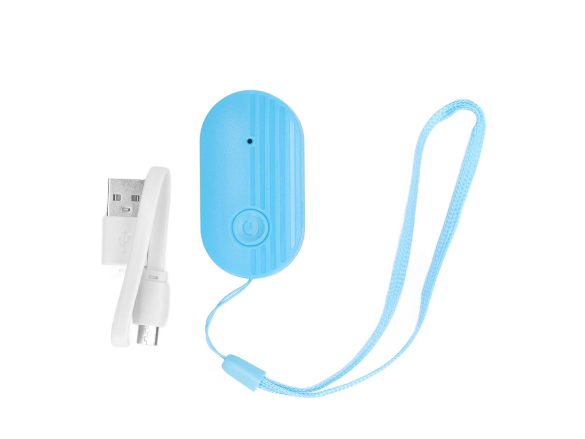 Alarme de Infusão Usb Recarregável com Lembrete de Gotas e Luz Noturna Azul | S/MARCA