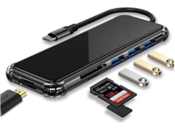 Lurelia Hub Usb-c 6 Em 1, Hdmi, Sd/tf