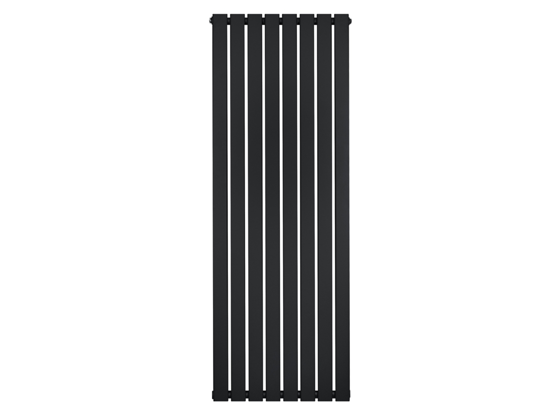 Radiador Plano Coluna Única 1600x560 Mm | Preto | 1229w | Aço Carbono Durável | Instalação Simples | Aquecimento Rápido