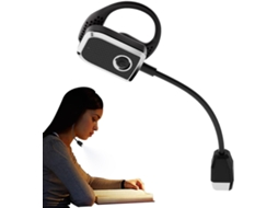Luminárias De Leitura Para Ler Na Cama, Luminárias De Ouvido Para Leitura Cama Dobráveis Livros